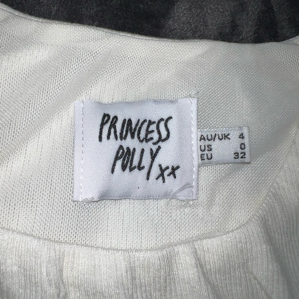 Princess Polly Lynlee Top in White Size 0 - Picture 15 of 16